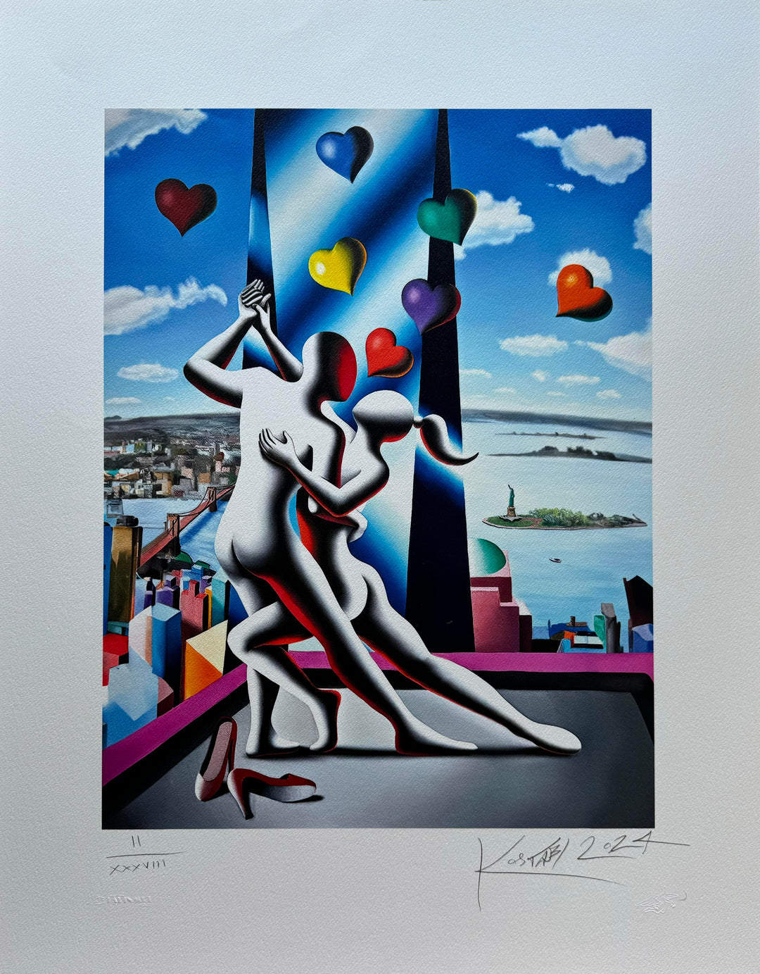 City of dreams | Mark Kostabi