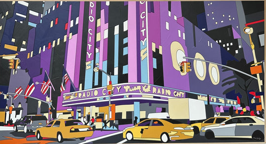 Radio city music hall | Ugo Nespolo