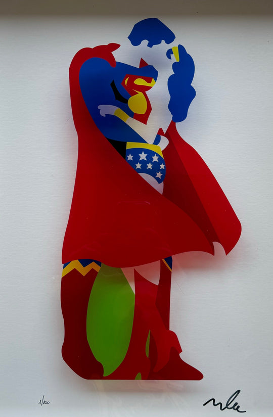 Heroes in love (Plexiglass) | Marco Lodola