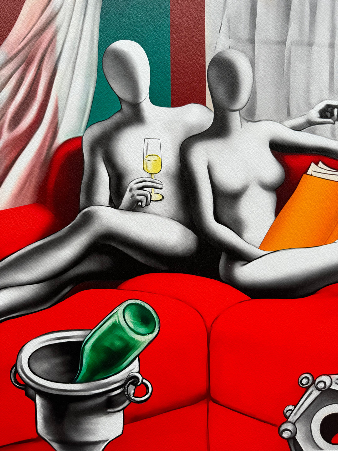 Elegance in Enlightenment | Mark Kostabi