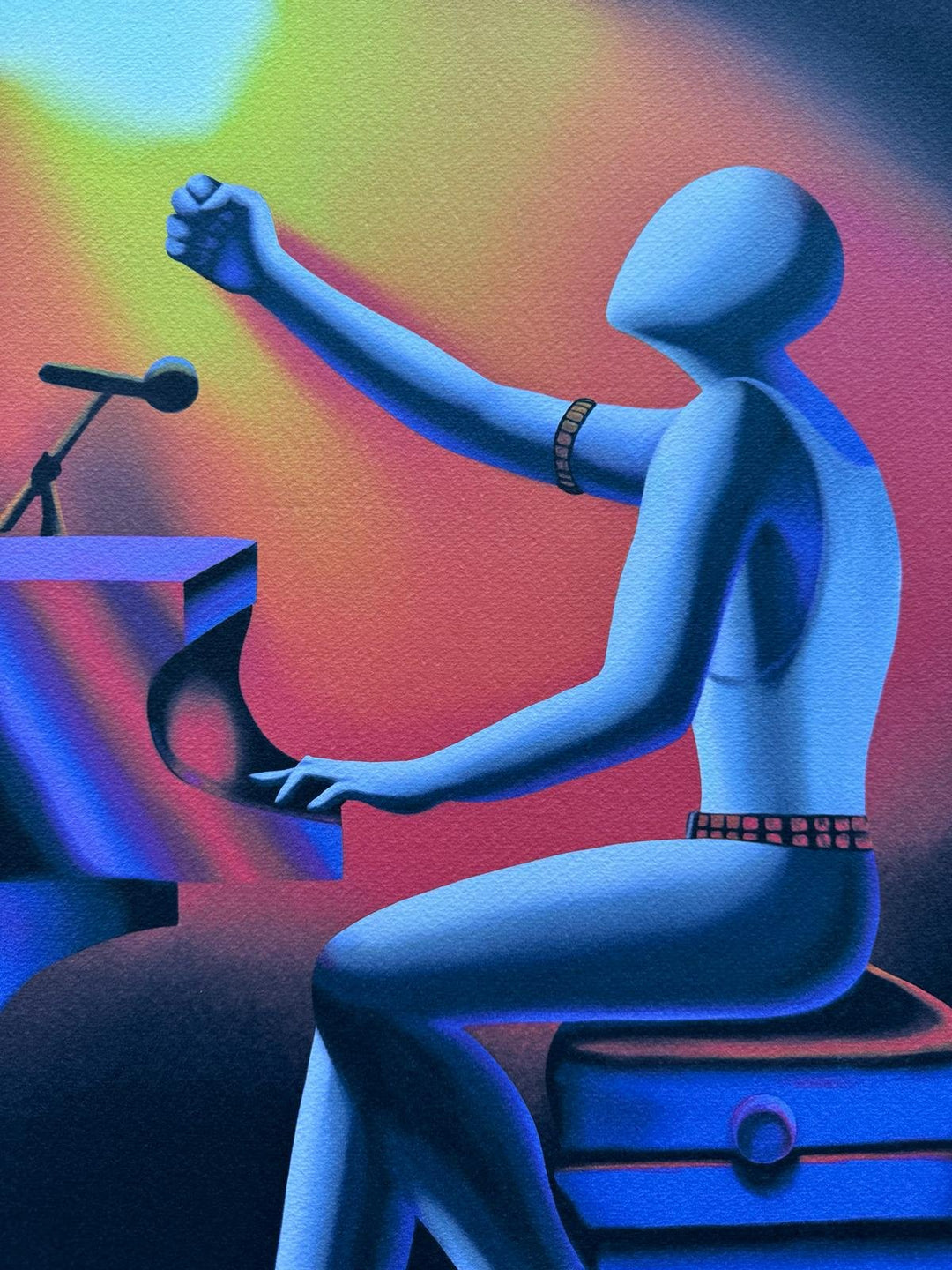 Breaking free | Mark Kostabi