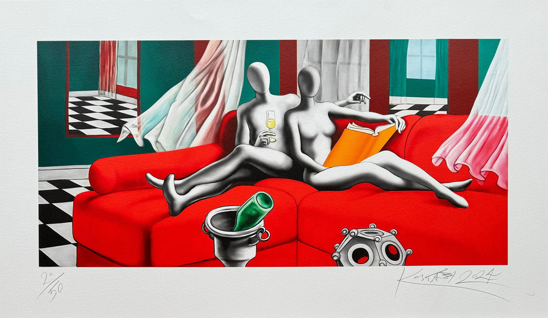 Elegance in Enlightenment | Mark Kostabi