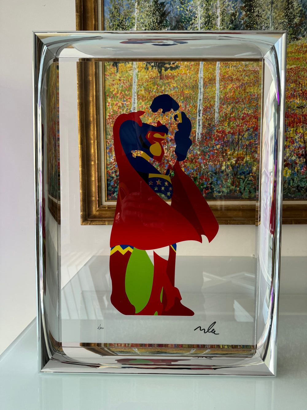 Heroes in love (Plexiglass) | Marco Lodola