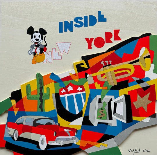 Cofanetto "Inside New York" | Ugo Nespolo